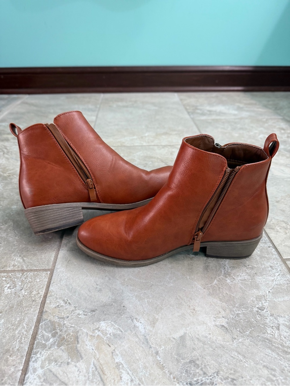Women’s Ankle Booties with Side Zip